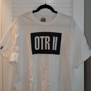 Jay-z and Beyonce On the run 2 tour concert shirt